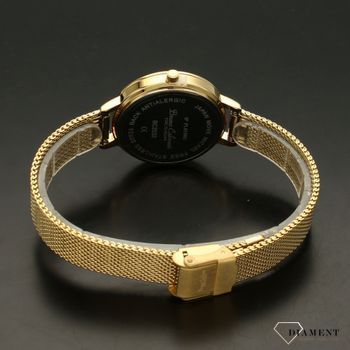 Zegarek damski BRUNO CALVANI BC2532 złoty ozdobna tarcza. Zegarek damski Bruno Calvani w złotej kolorystyce. Zegarek damski z białą tarczą. Świetny dodatek w postaci zegarka. Idealny pomysł na prezent (5).jpg